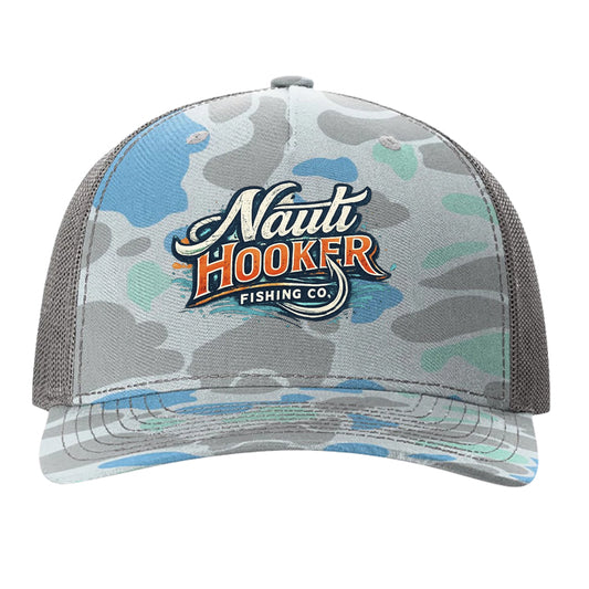 Saltwater Duck Camo/ Charcoal - 112PFP - FRONT